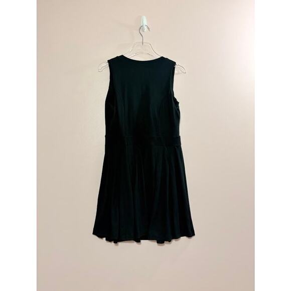 Rae Mode Butter Soft V-Neck Athletic Dress in Black Size 1Xl - Picture 2 of 4